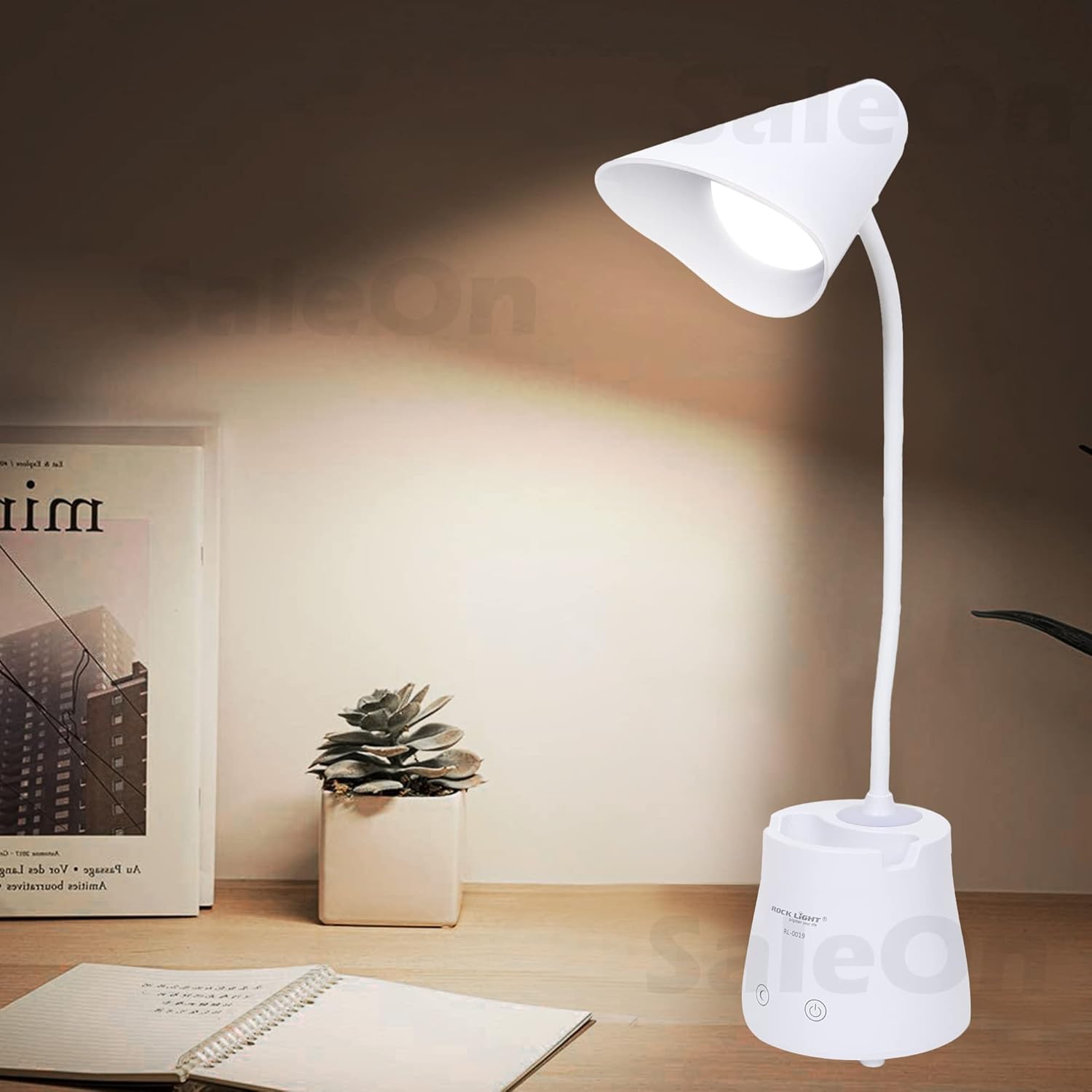 Buy SaleOn Rechargeable Desk Ligh Touch Desk lamp l LED Lamp Touch On