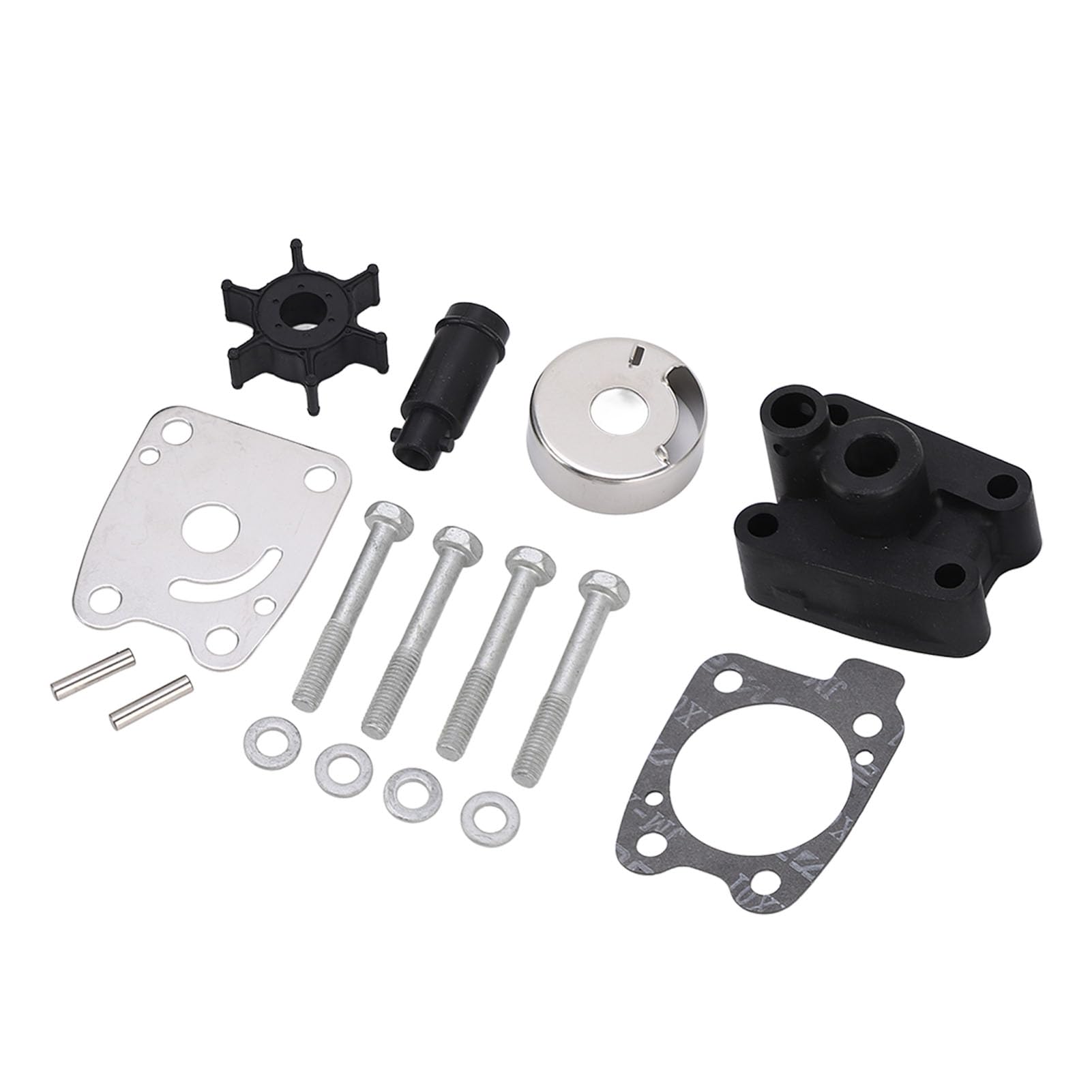 Kit di Riparazione Girante Pompa Acqua per Motore Fuoribordo 4 5 6, OE 6BX WG078 00, Resistente All'ambiente Marino, Prestazioni Superiori, Facile Manutenzione, Sostituzione e