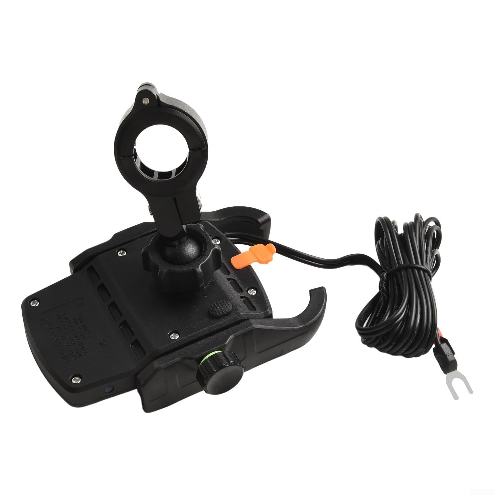 Caricatore wireless per moto 15 W Supporto per telefono Ricarica rapida USB-C Staffa impermeabile antivibrante per telefoni da 3,5-6,5 pollici
