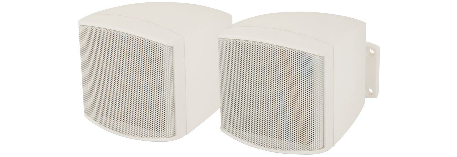 Altavoces compactos de Fondo 30W | 2.5" | Blanco