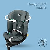 Maxi-Cosi Emerald S i-Size, 360 Swivel Car Seat, 0-12 Years 40-150cm, Multi-Age Baby Car Seat, Isofix 0-36 kg car seat, Rearfacing, 4 Recline Positions, G-Cell Side Impact Protection, Tonal Graphite - 3