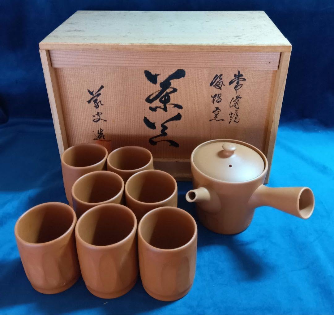 人間国宝常滑焼  煎茶揃え 常滑焼 煎茶揃え