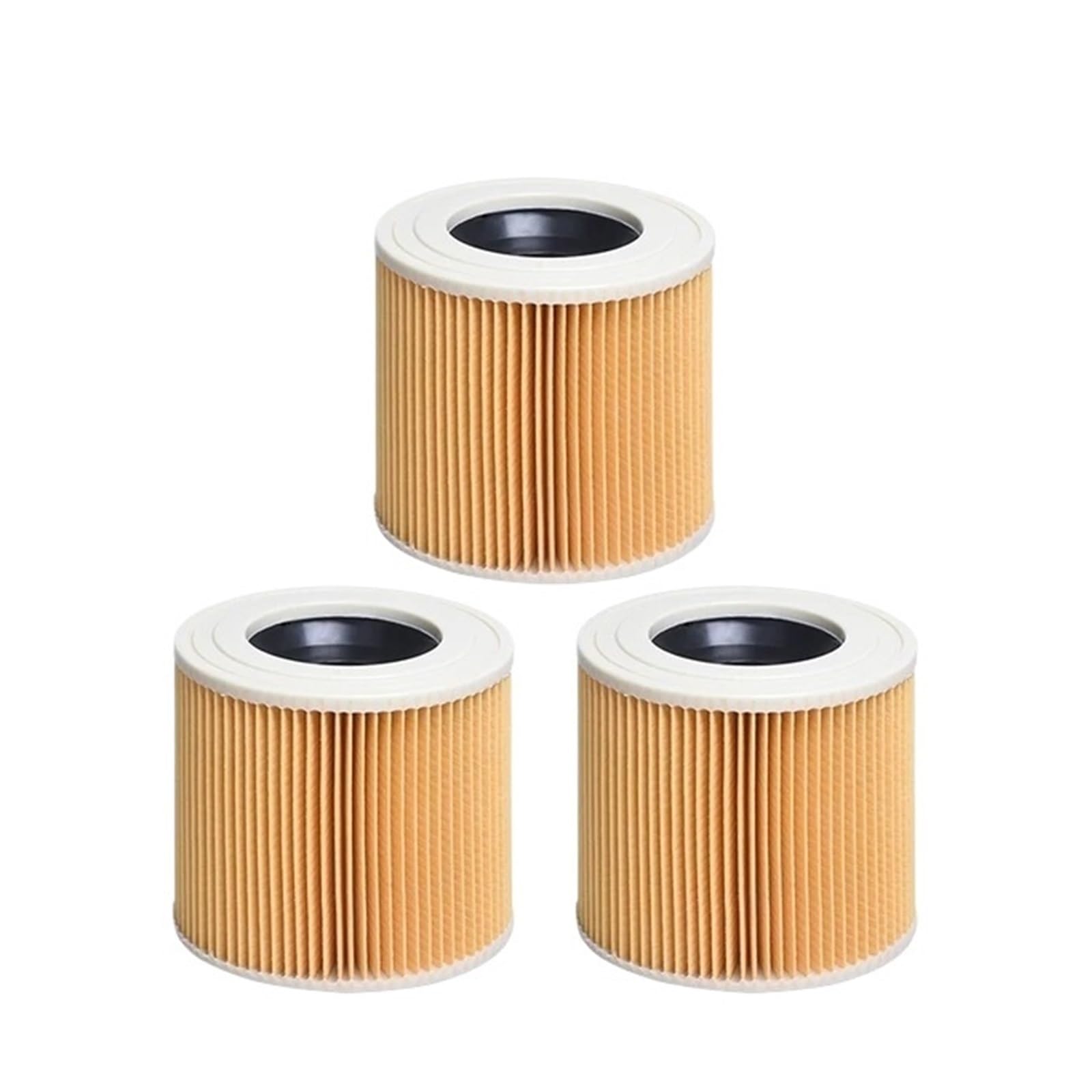 EEZII Vacuum Cleaner Filters Dust Bags, Compatible For Karcher, WD2.250 WD2250 A2004 A2054 MV2 WD2 Vacuum Cleaner Spare Parts Bags Replacement Accessories(3pcs)