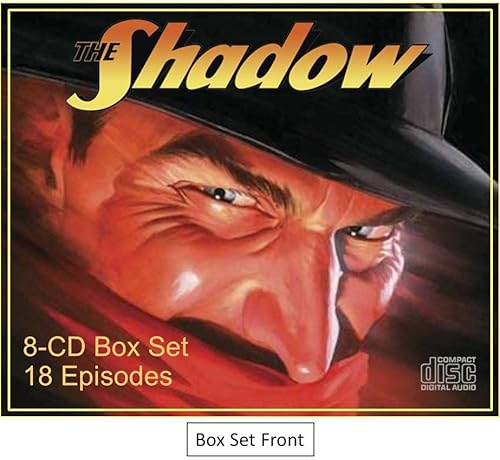 The Shadow Old Time Radio Shows, 8 Audio CDs, Box Set