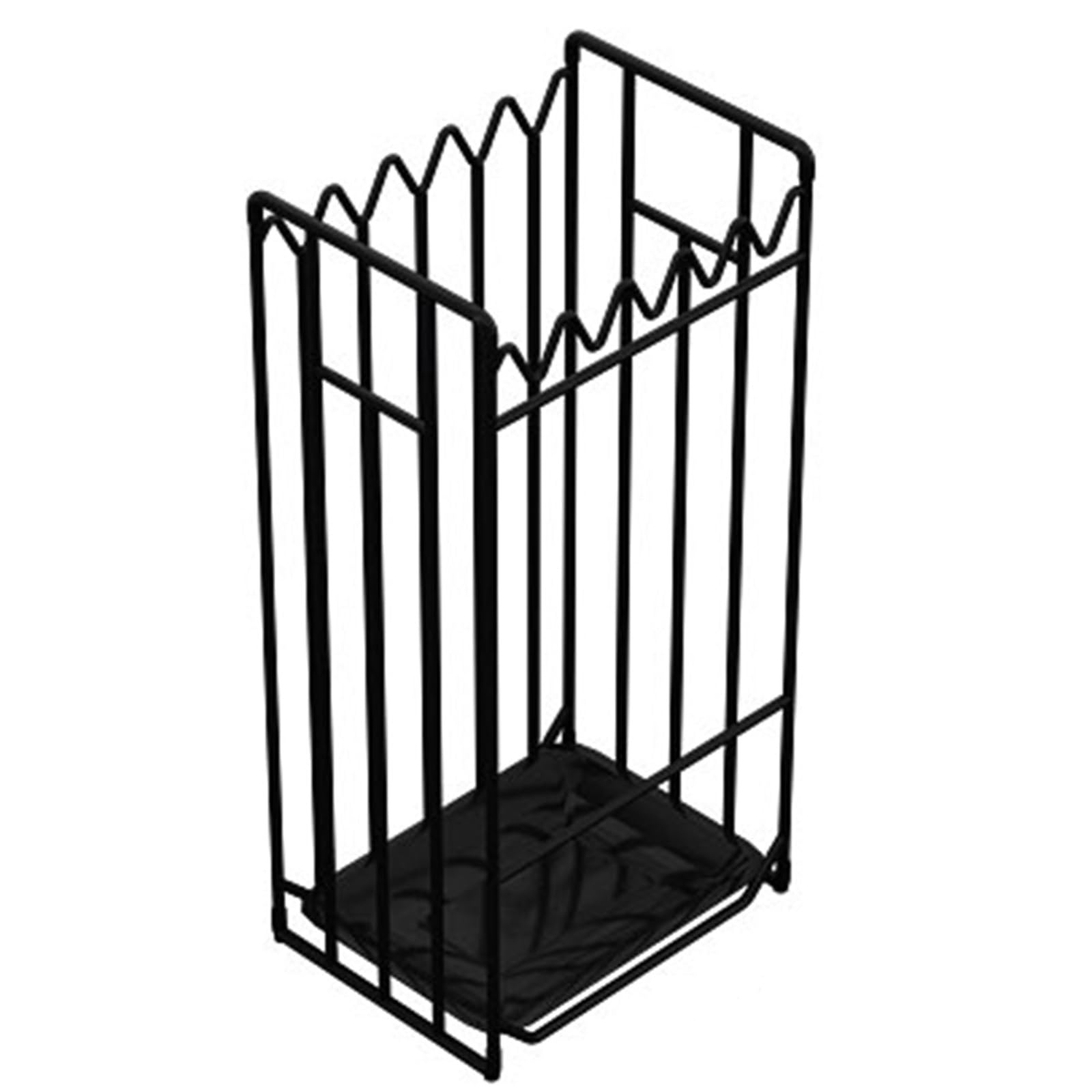 Porte-parapluie avec bac d'égouttage pour éviter les sols mouillés dans l'entrée et le couloir