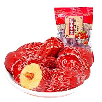 お客　新疆和田骏枣 駿棗 乾燥なつめ 大红枣干し和田ナツメ500g 20袋 imgrc0074112064.jpg