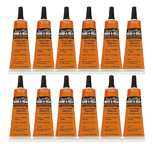 Liquid Gold Tube 1 oz Bond-A-Weave Extra Super Adhesive (12 Pack)
