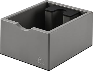 Espresso Knock Box, ABS Dump Bin, Non-Slip Base, Tamping Station