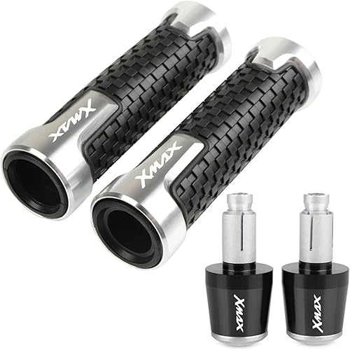 Miniatura 10 de Para Y&AMAHA Xmax 125 250 300 400 X MAX 2017 2018 Accesorios de motocicleta 7/8 "22MM manillar empuñaduras manillar barra tapa tapón