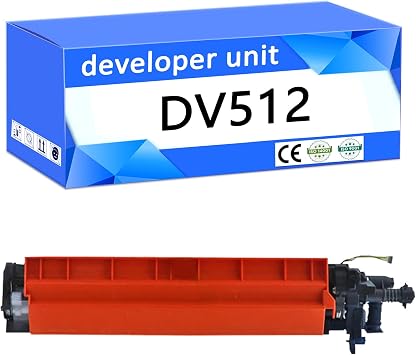 for Konica Minolta DV512 DV-512 DV512K DV512C/M/Y Developer Unit, Compatible for Bizhub C224 C224e C284 C284e C364 C364e C7822 C7822e C7828 C7828e C454 C454e C554 C5 Yellow