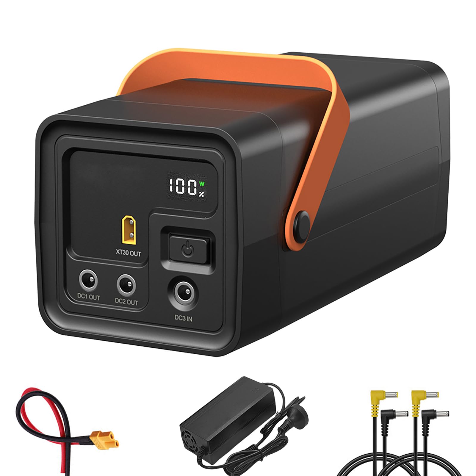 Batteria Ricaricabile LiFePO4 da 12V 12Ah, Stazione di Alimentazione Portatile da 24V 6Ah, Batteria al Litio Ferro fosfato per Striscia LED e Fotocamera
