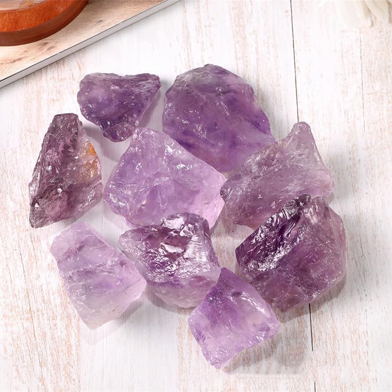 Gross Crystal Crystal Purple Stone of Quartz, Gross Glast Crystal Stones, Decoration for Home,1000g