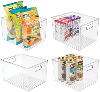 Explore Clear Storage Bins For Pantry Amazon Com
