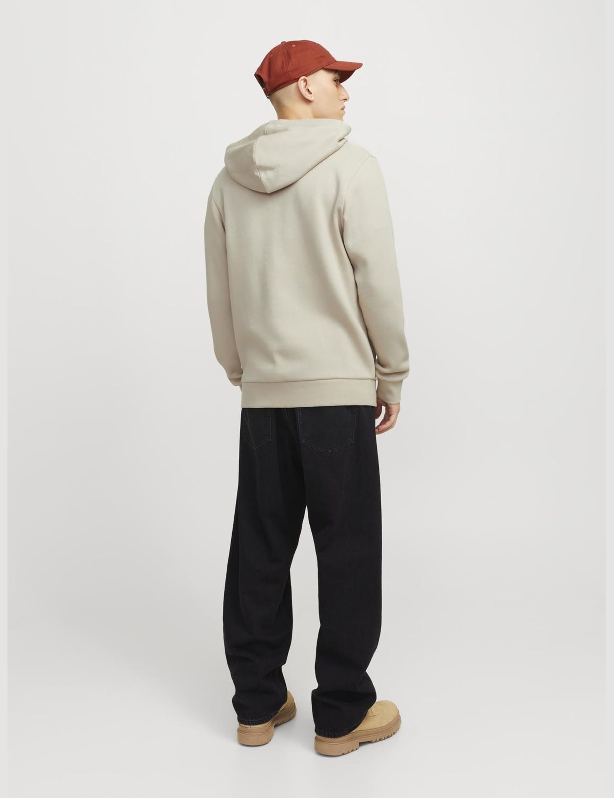 Jack & Jones Jjecorp Logo Sweat Zip Hood Sweat à Capuche zippé avec Logo Jjecorp Homme (Lot de 1)