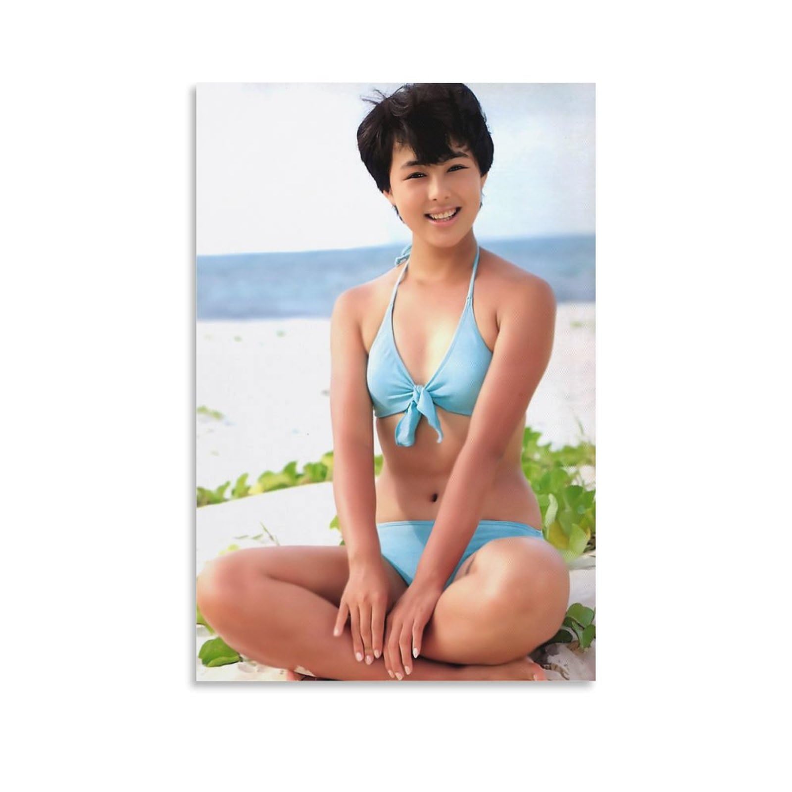 Amazon.co.jp: 井森美幸 女優 若い頃 レトロ 水着2 ポスター