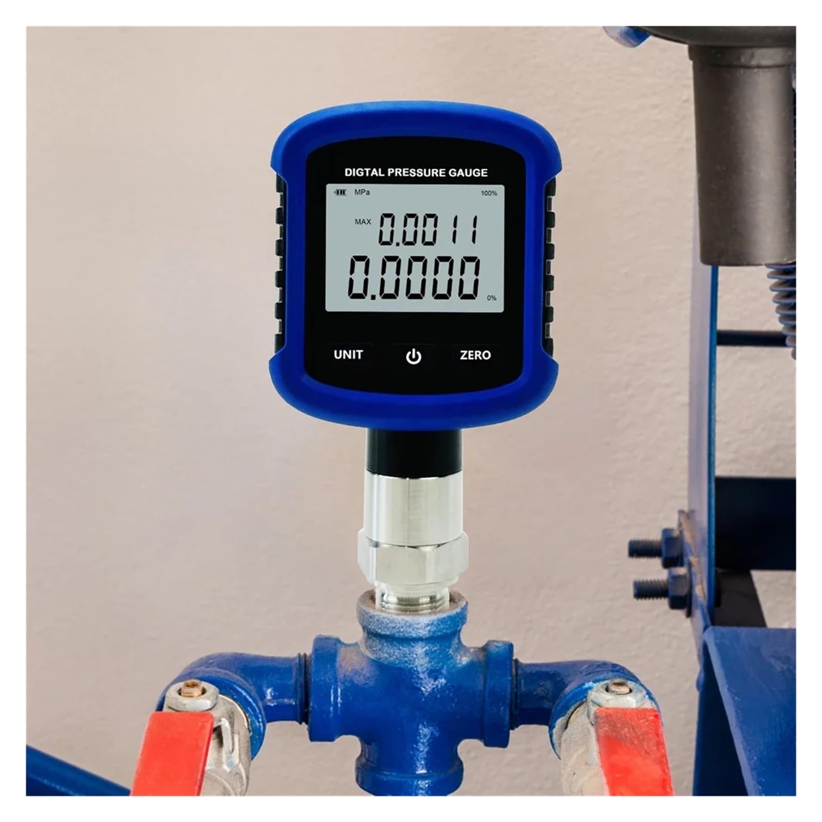 Ciśnieniomierz, Cyfrowy manometr hydrauliczny S281 10000PSI 0,2% FS Dokładność Manometr powietrza 1/4 NPT