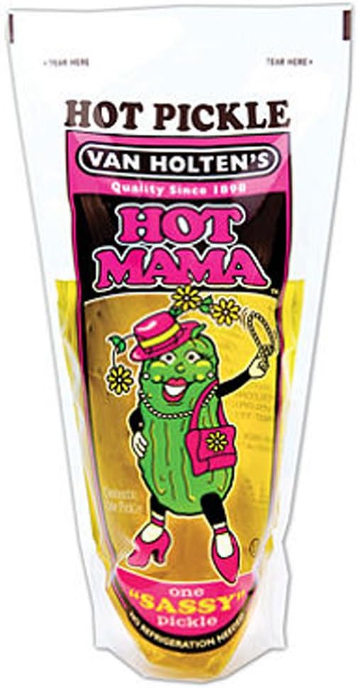 Van Holte Hot Mama Pickles - 12 ct. - (Original from manufacturer - Bulk Discount available)