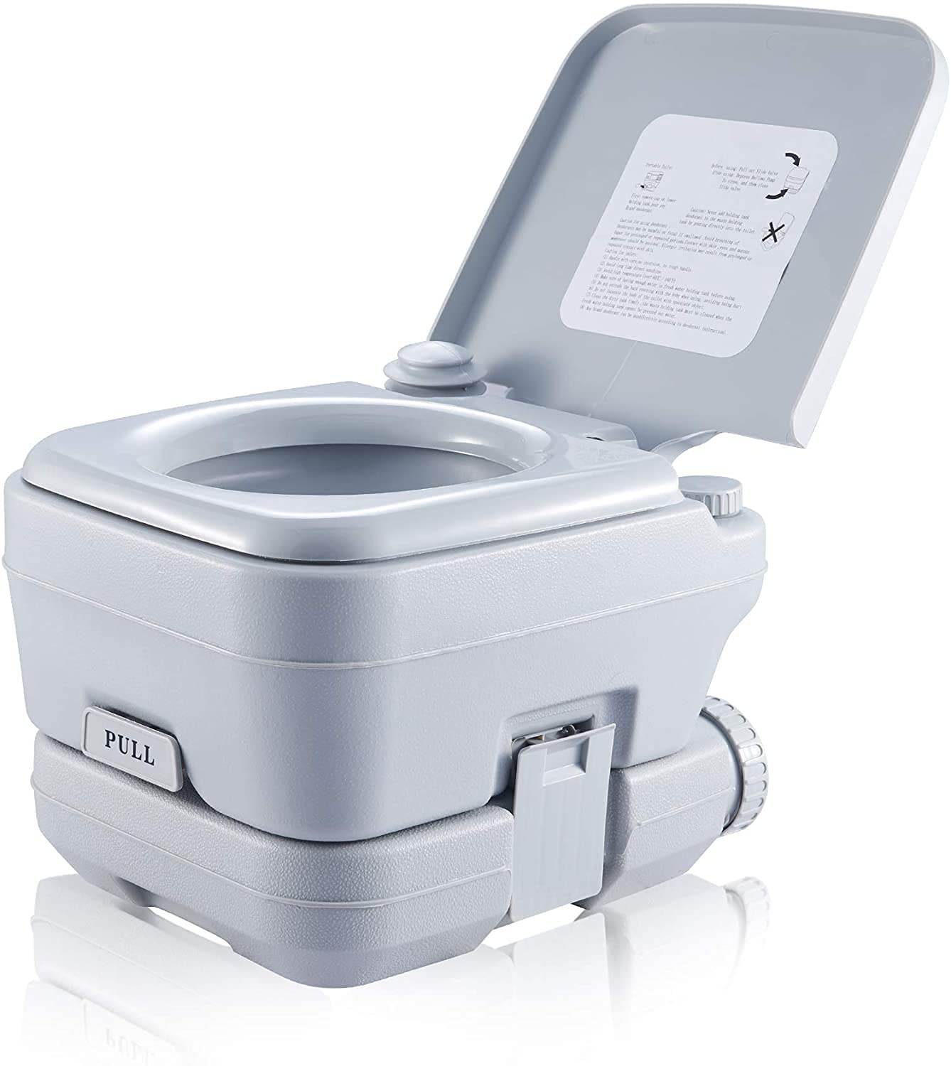 DARTMOOR 10L Camping Toilet Car Toilet Mobile Separation Toilet Camping ...