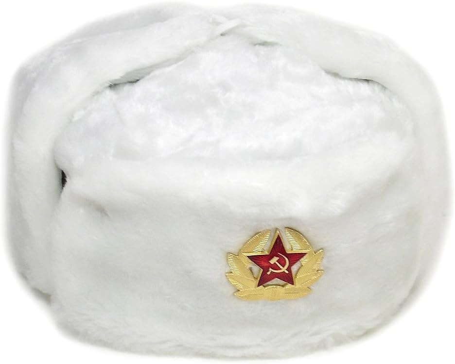 Hat Russian Soviet Army Special Winter Fur Military Ushanka WH Size L