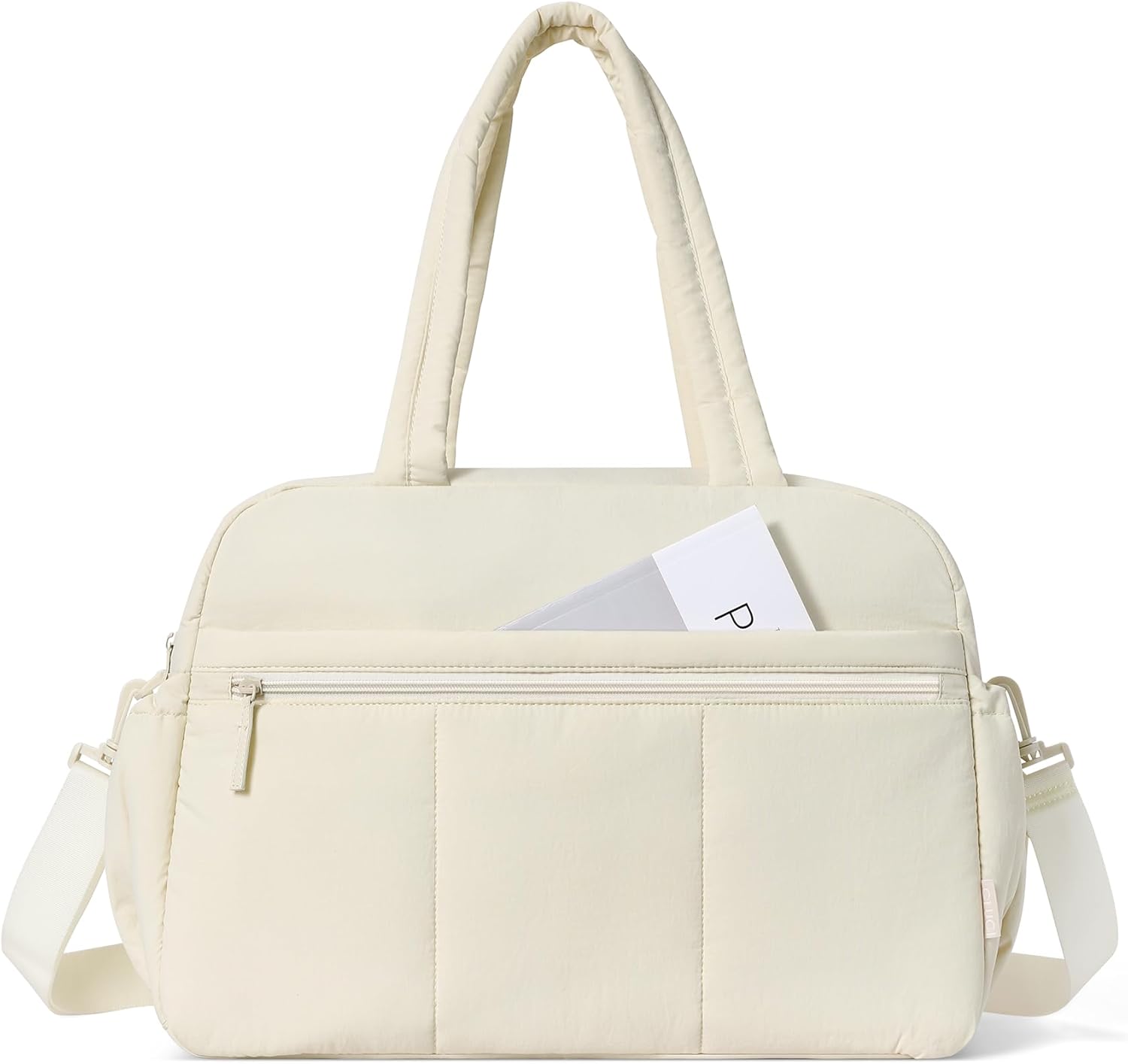 CLUCI Duffle Bag for Travel, Gym Bag for Women, Puffer Tote Small Carry On Bag, 30L Duffle Weekender Bags with Wet Pocket - Image 9