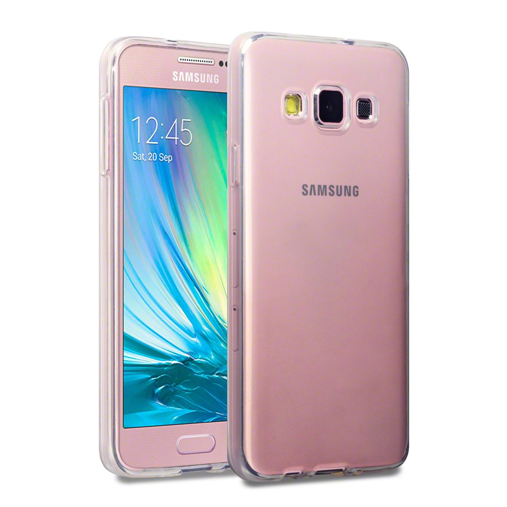 2015 Samsung Galaxy A3 Cover, Terrapin [SLIM FIT] Galaxy A3 Case [Clear] Premium Protective TPU Gel Case for Samsung Galaxy A3 - Full Clear (not for 2nd Gen Galaxy A3 2016)