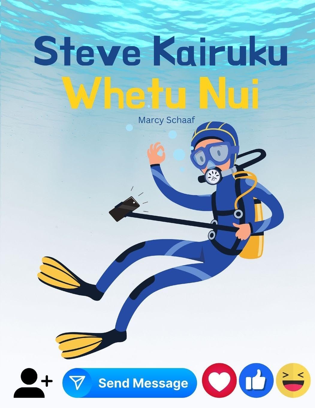 Steve Kairuku Whetu Nui (Maori / English Bilingual) Scuba Steve Superstar