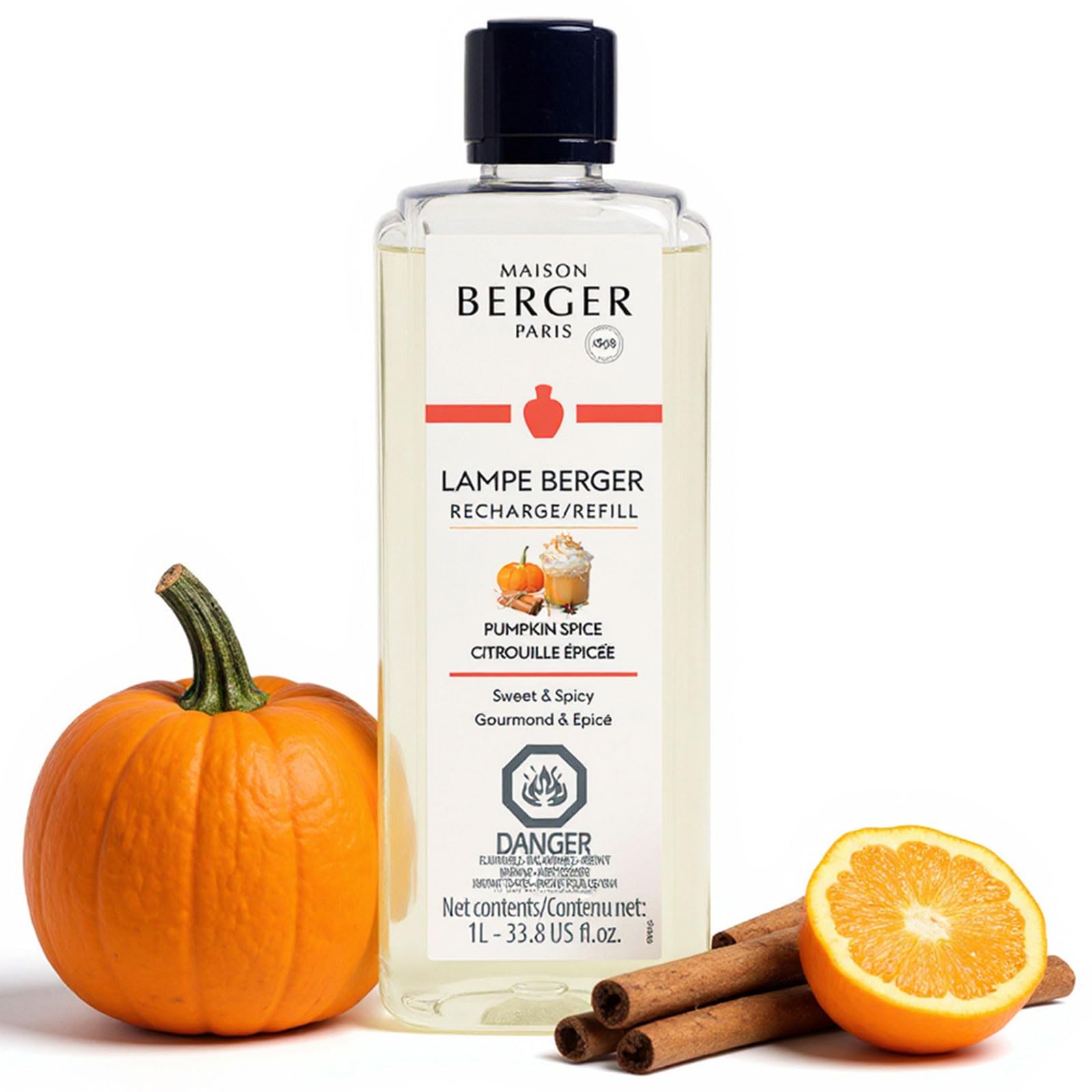 Amazon.com: MAISON BERGER Pumpkin Spice – Home Fragrance Refill