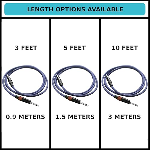 Miniatura 7 de Evidence Audio Cable de altavoz Siren II de 3 pies recto a recto de 14 pulgadas