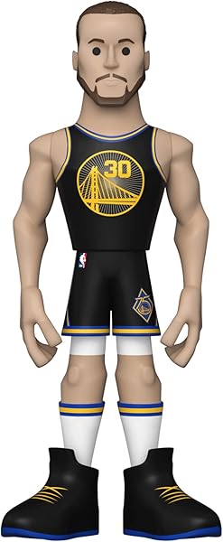 Funko Pop! Gold NBA: Warriors - Steph Curry (City) 5" with Chase (Styles May Vary)