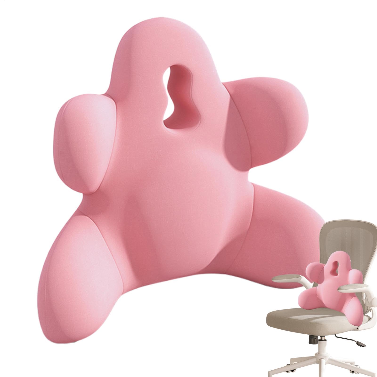 Dossier ergonomique a memoire de forme pour coussin de siege de voiture
