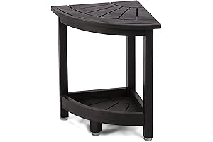 Essential Black Corner Shower Bench: Elevate Your Bathing Experience