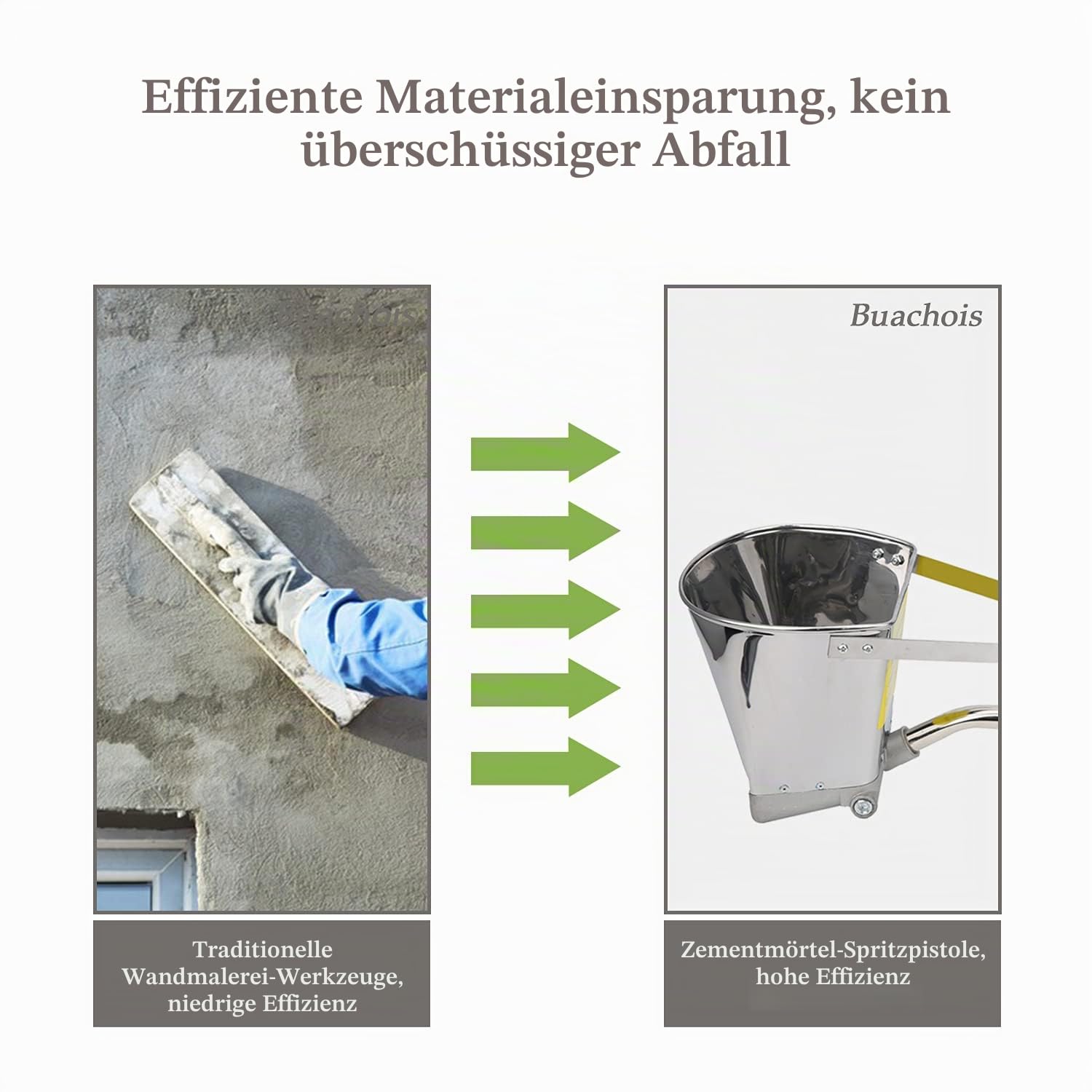 Putz Spritzpistole 4 Jet Putzwerfer Druckluft Stucco Sprayer Wall Putzpistole Zementputz Mörtelspritze Putzmaschine Verputzmaschine für Streichen Wänden Decken