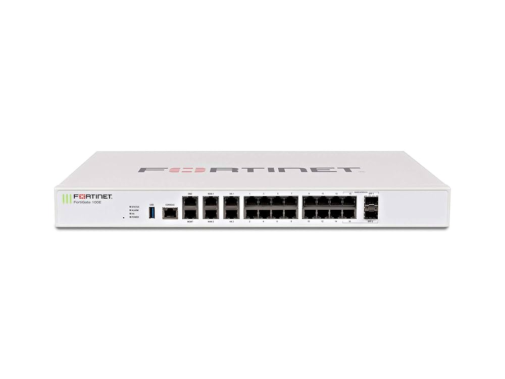 Fortinet FortiGate 100E ルーター Amazon.co.jp: FortiGate-100E - ハードウェアファイアウォール