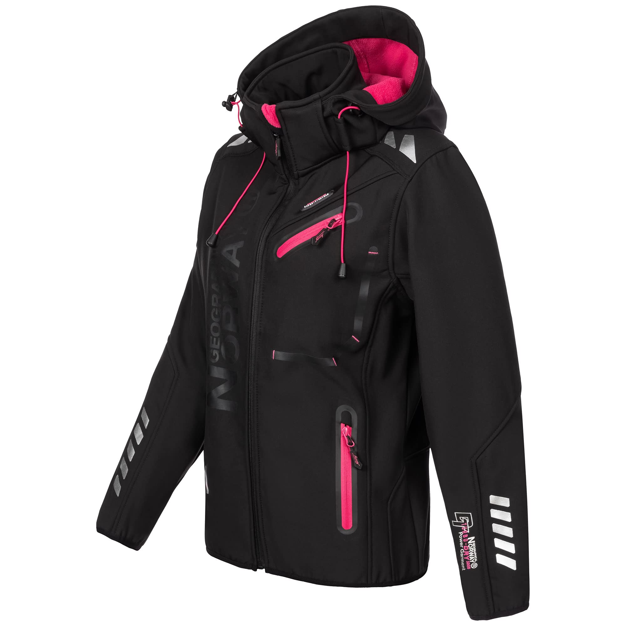 Geographical Norway Damen Softshell Funktions Outdoor Regen Jacke IMS Edition Sport wasserabweisend S M L XL XXL