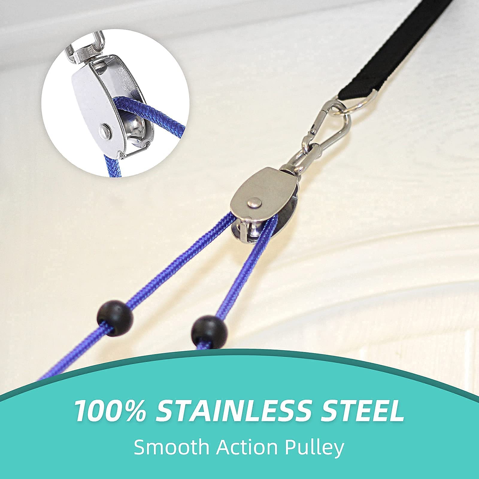 Fanwer Shoulder Pulley MultiUse Pulleys for Shoulder Rehab Over Door