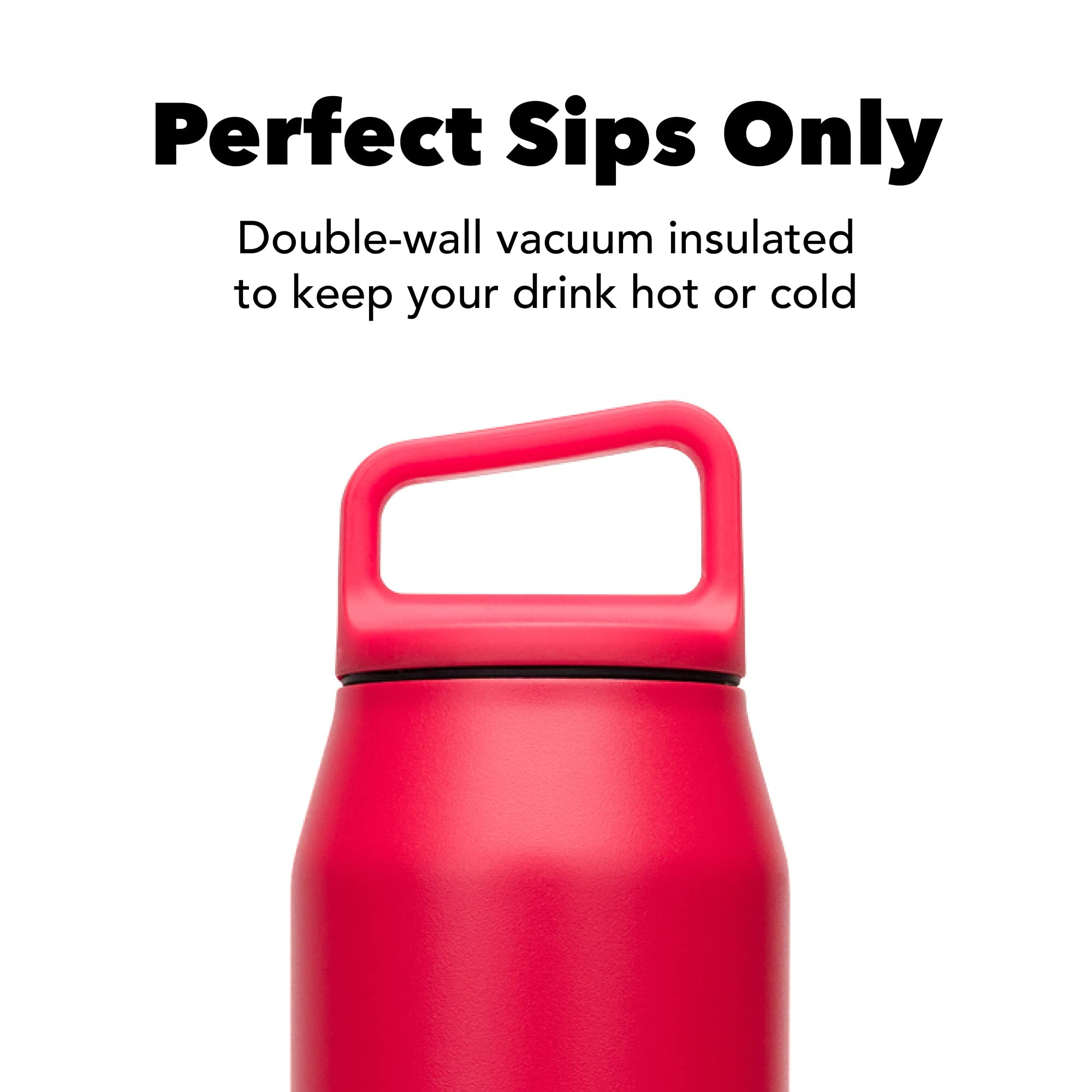 Amazon｜MiiR（ミアー）Wide Mouth Bottle 32oz 保温 保冷 ボトル 真空