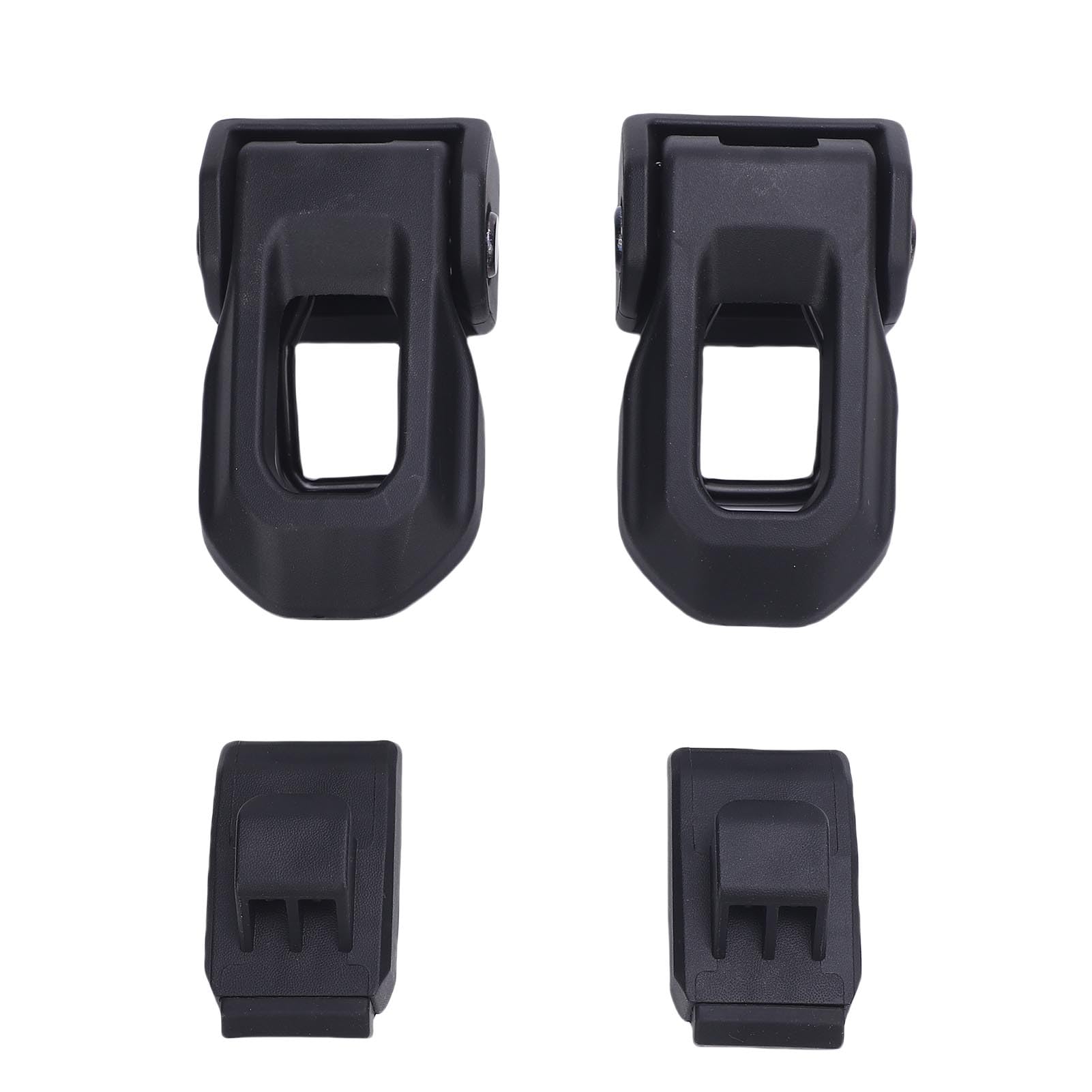 Hood Latch Kit Replacement Engine Safety Catch Compatible with for JK JL 2007-2020 Off Road Adventures