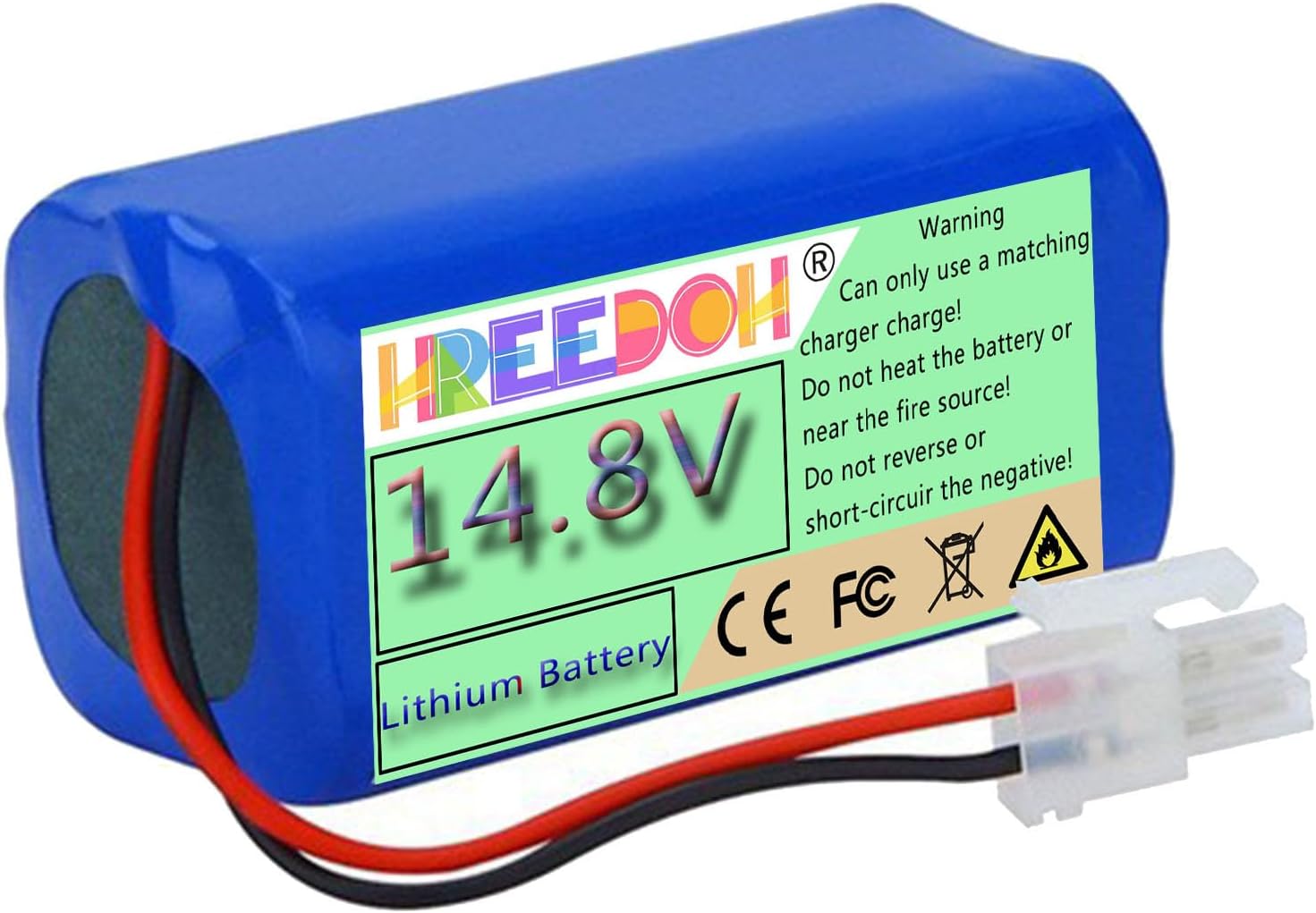 14.8V Lithium Battery Pack 2.8Ah 4.8Ah Replacement Lithium Ion Battery for ILIFE A4 A4s A6 Robotic Vacuum Cleaners