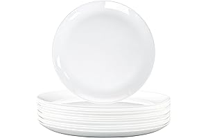 Elegant White Dinner Plates