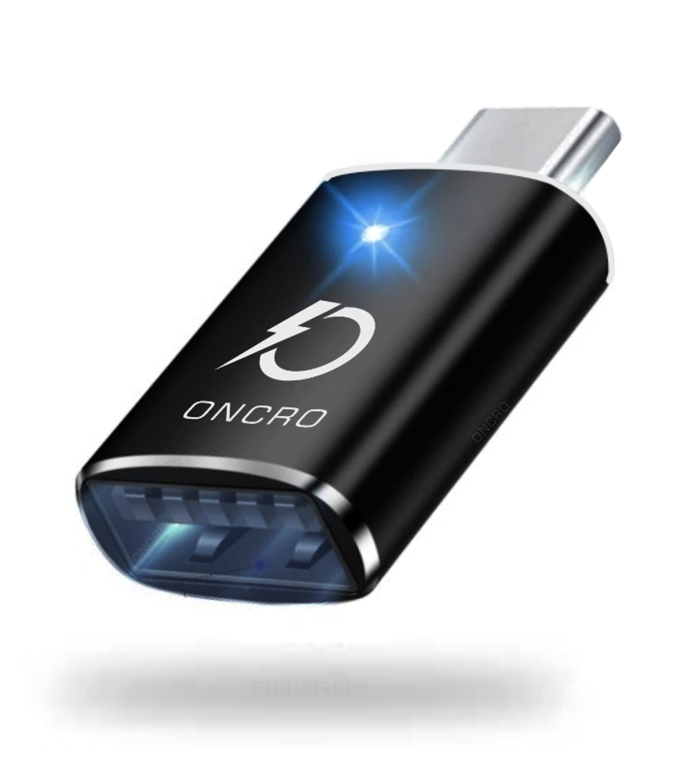 ONCRO® Durable Type c OTG Adapter 3.1 Mobile Connector with Smart LED Indicator Metal High-Speed, Female USB A to USB C Male OTG Adapter Converter for Laptop, Mobile & Other C Type Devices with OTG (B0B6QDXWQ3) Amazon Price History, Amazon Price Tracker
