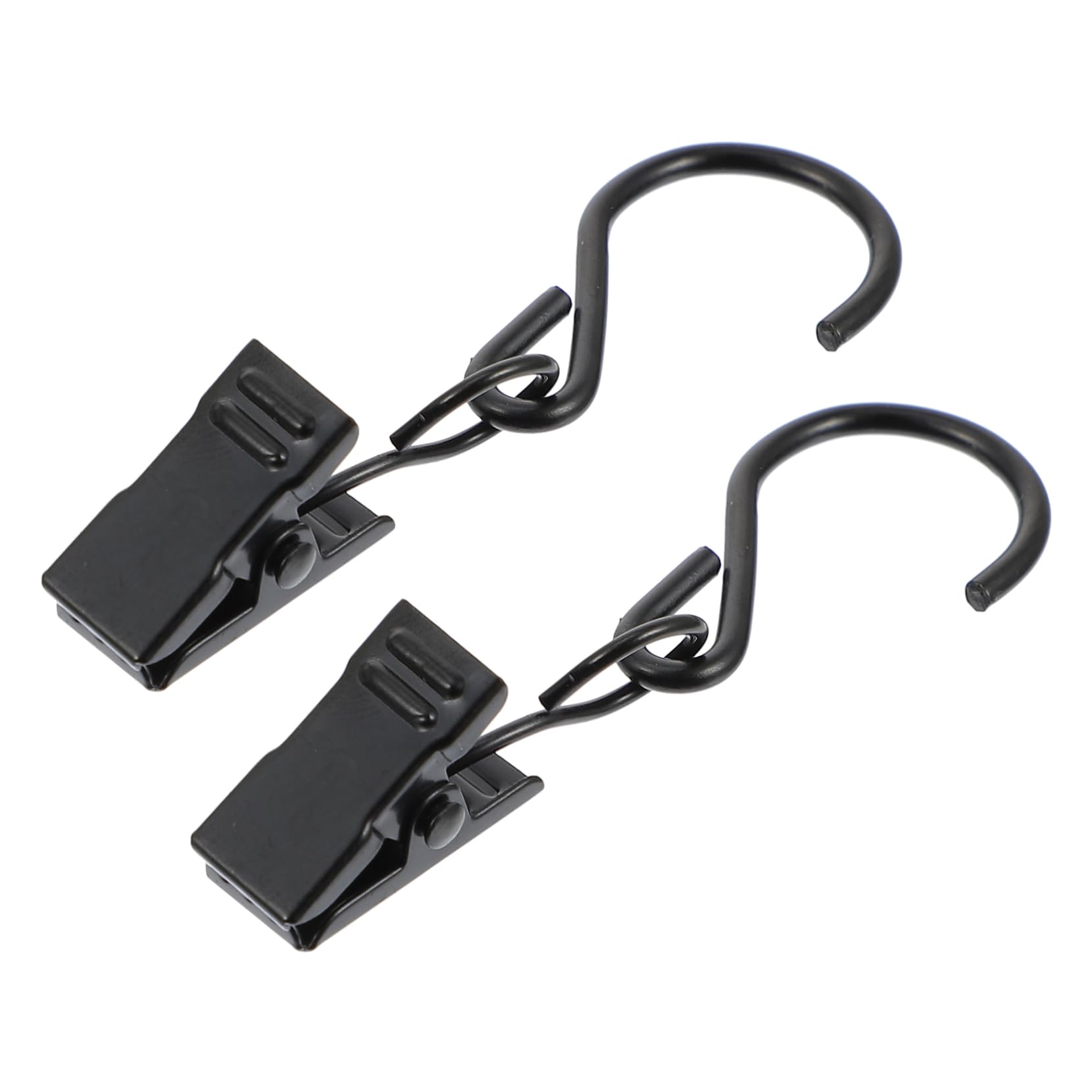 ULTECHNOVO 50Pcs Simple Curtain Clamps Hook Clips for Easy Curtain Hanging Clips for Drapes Backdrop Clamp Accessories for Home Hotel Restaurant and Event Decor