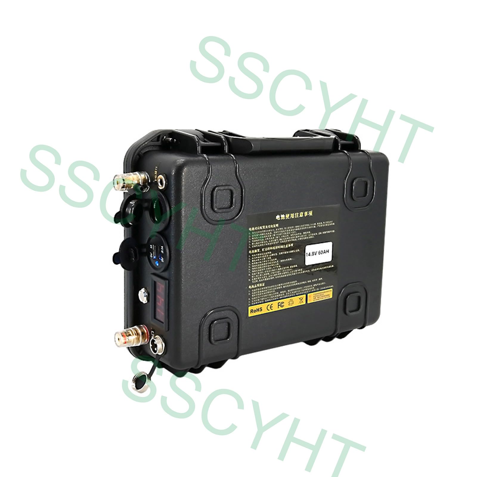 Batteria al Litio 12V 24V 48V 60AH 80AH 100AH 120AH 150AH 200AH Batteria per propulsore da Esterno Ultraleggera Impermeabile ad Alta Potenza per Barca a Motore