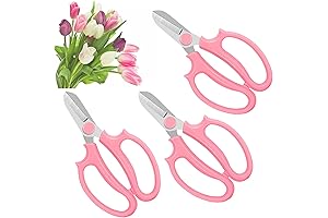 Flower Clippers Garden Scissors Floral Shears,Premium Garden Pruning Shears for Plants Trimming...