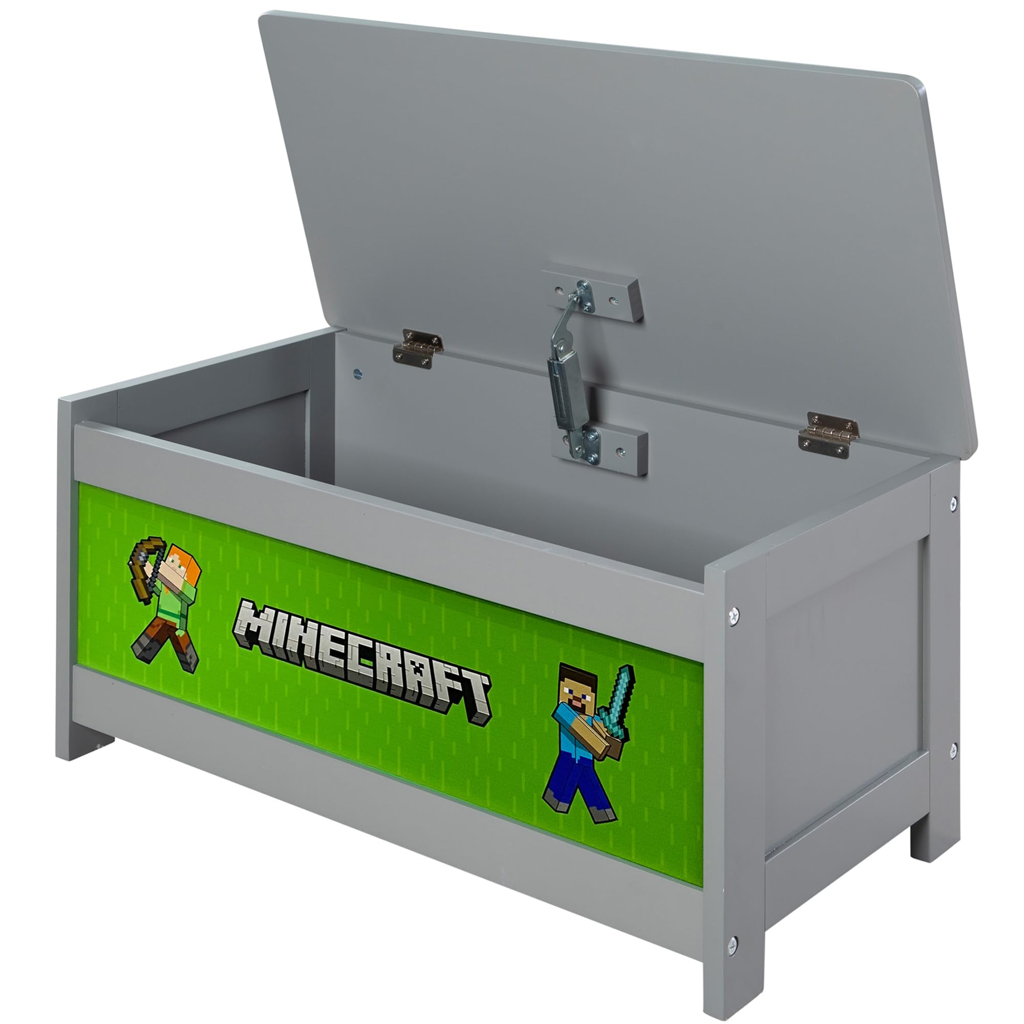 MINECRAFT - Sitzbank, Truhe mit Stauraum und Klappe