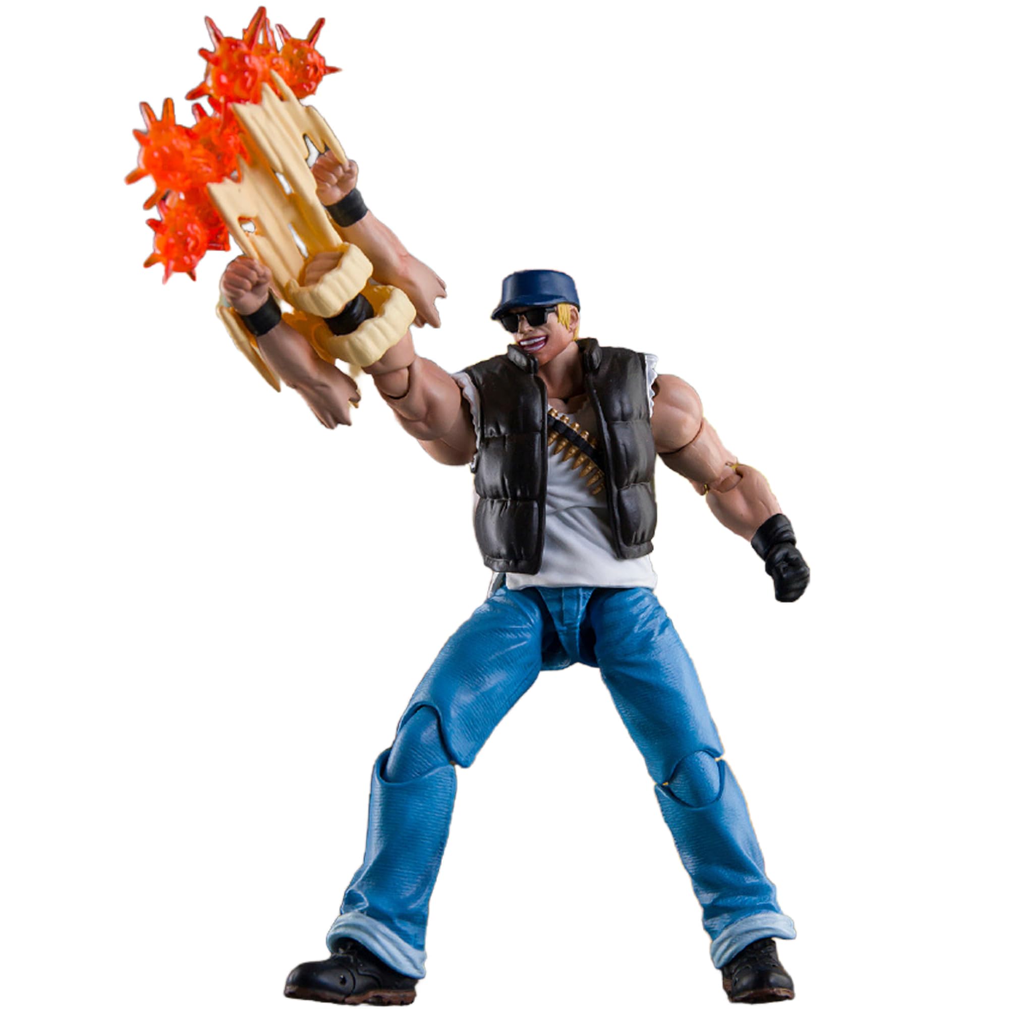 TOYVERSE JOYTOY 1/18 Action Figure, SNK KOF 98UM, Ikari Warriors Team Clark Still, Movable Joints Character Model, Ages 15+ — image 1