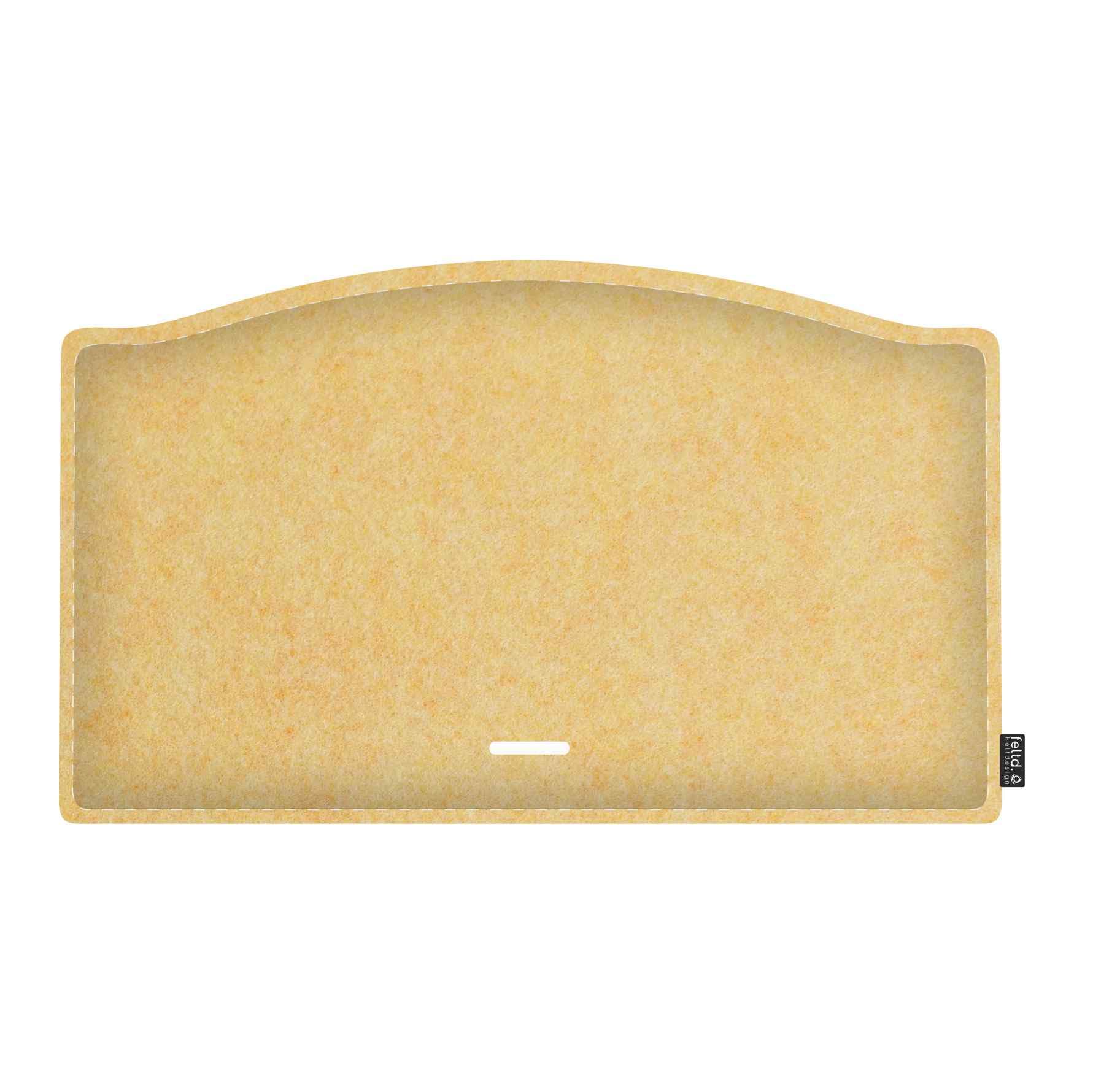 Feltd. Padded Eco Felt Cushion 23 mm Suitable for Stokke Tripp Trapp Including Velcro Fastening (Sun) — image 1