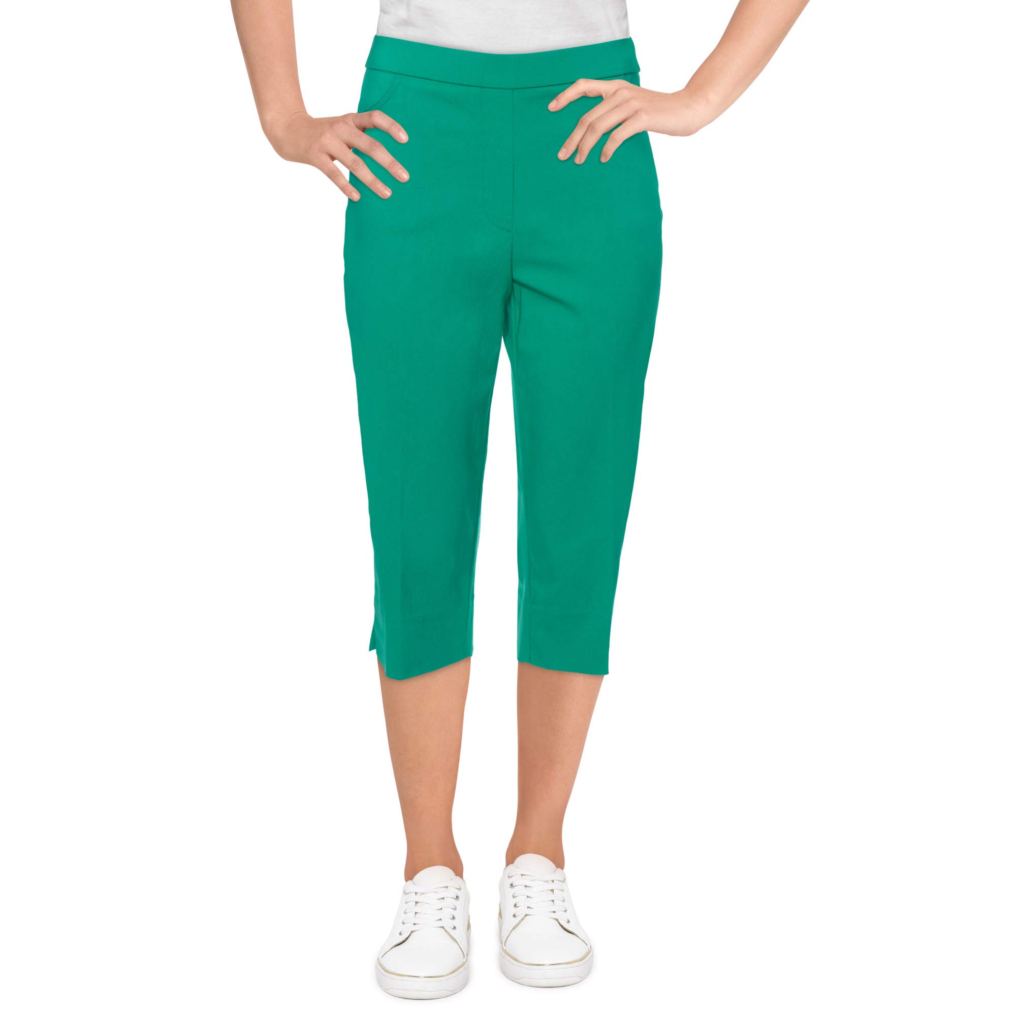 Capri stretch vert Alfred Dunner idéal pour vos sorties d'été