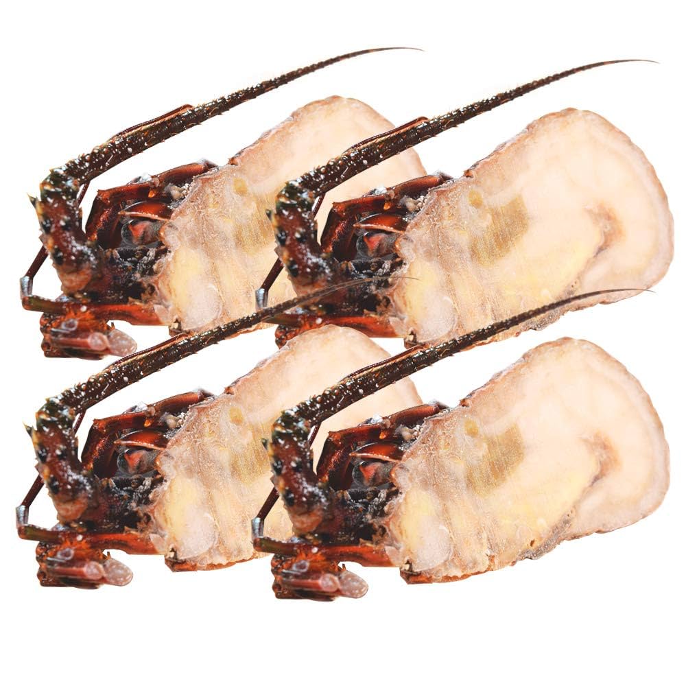 Amazon | [廃盤]伊勢海老半身 大サイズ4個 鮮度の良い三重県産