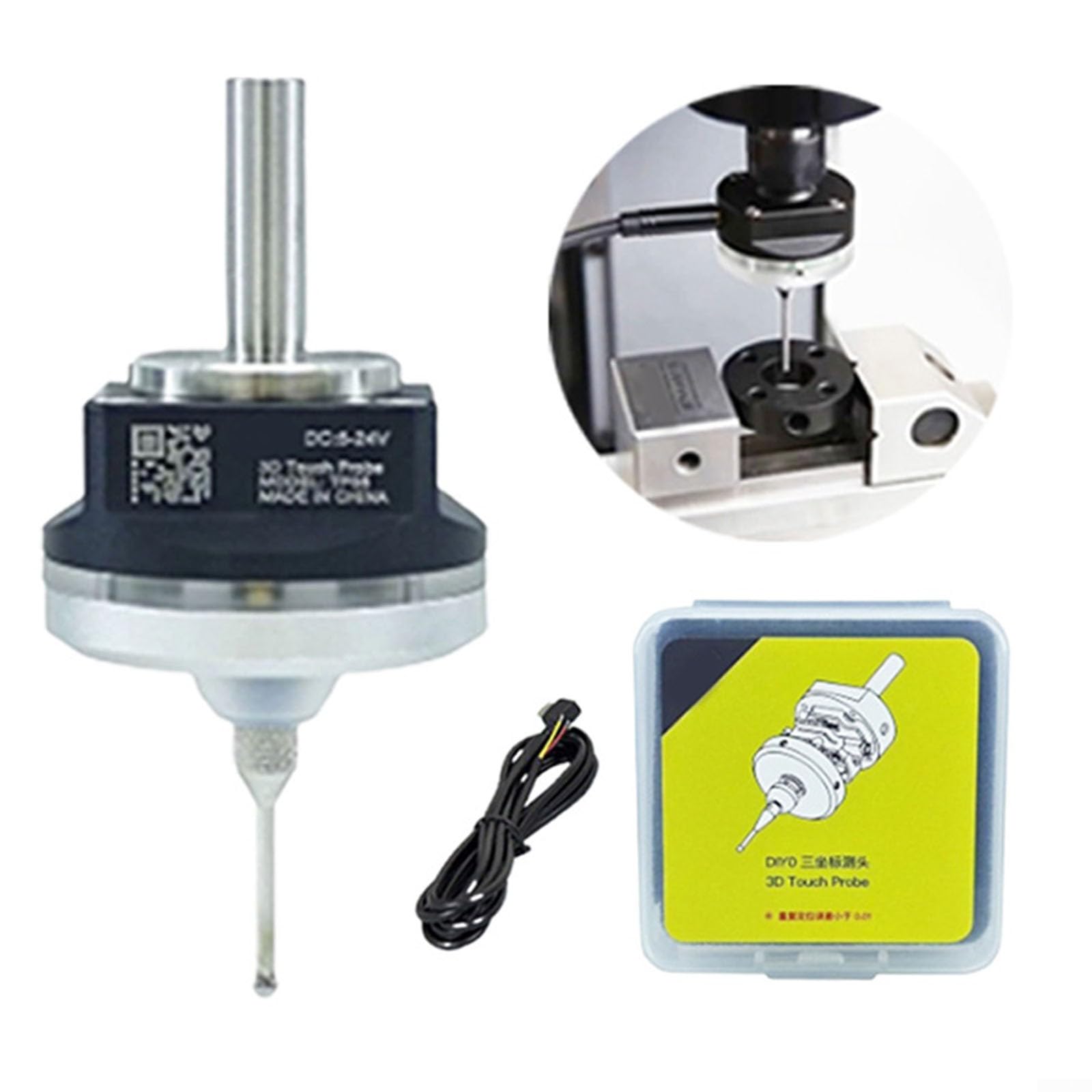 Effektives 3D-Sensor-Set für Mach 3 CNC-Ausrüstung für Langlebigkeit und präzisionsorientierte Erleichterung der genauen Werkstückpositionierung