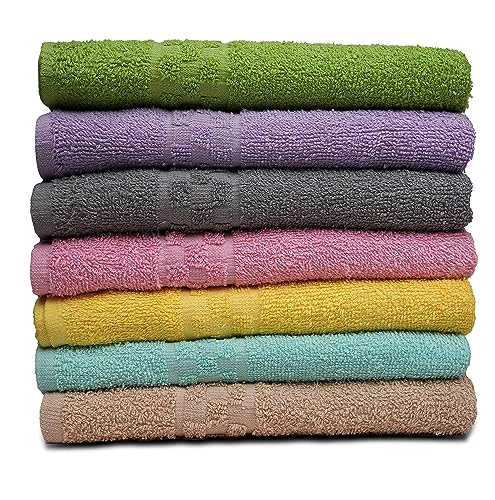 ZUPERIA 7-Pack Bath Towels - 30